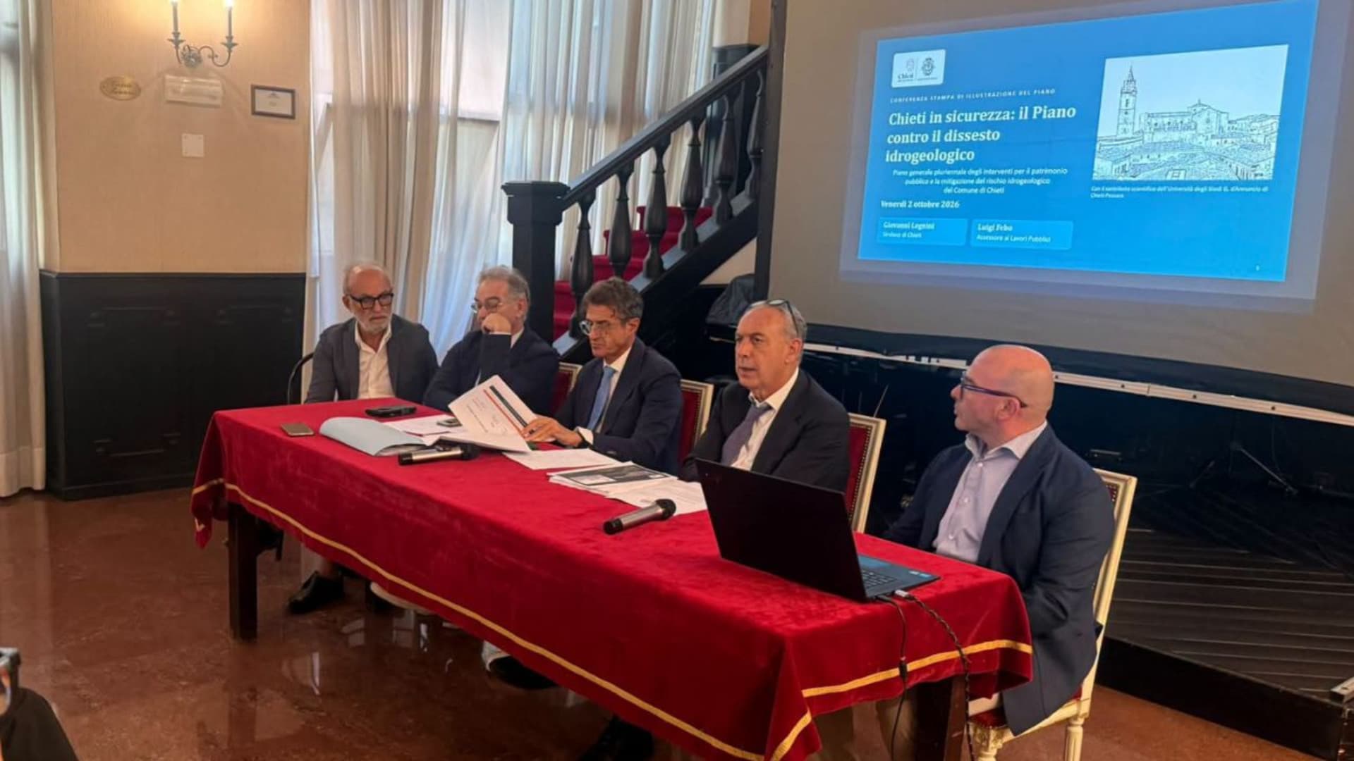 Un momento della presentazione