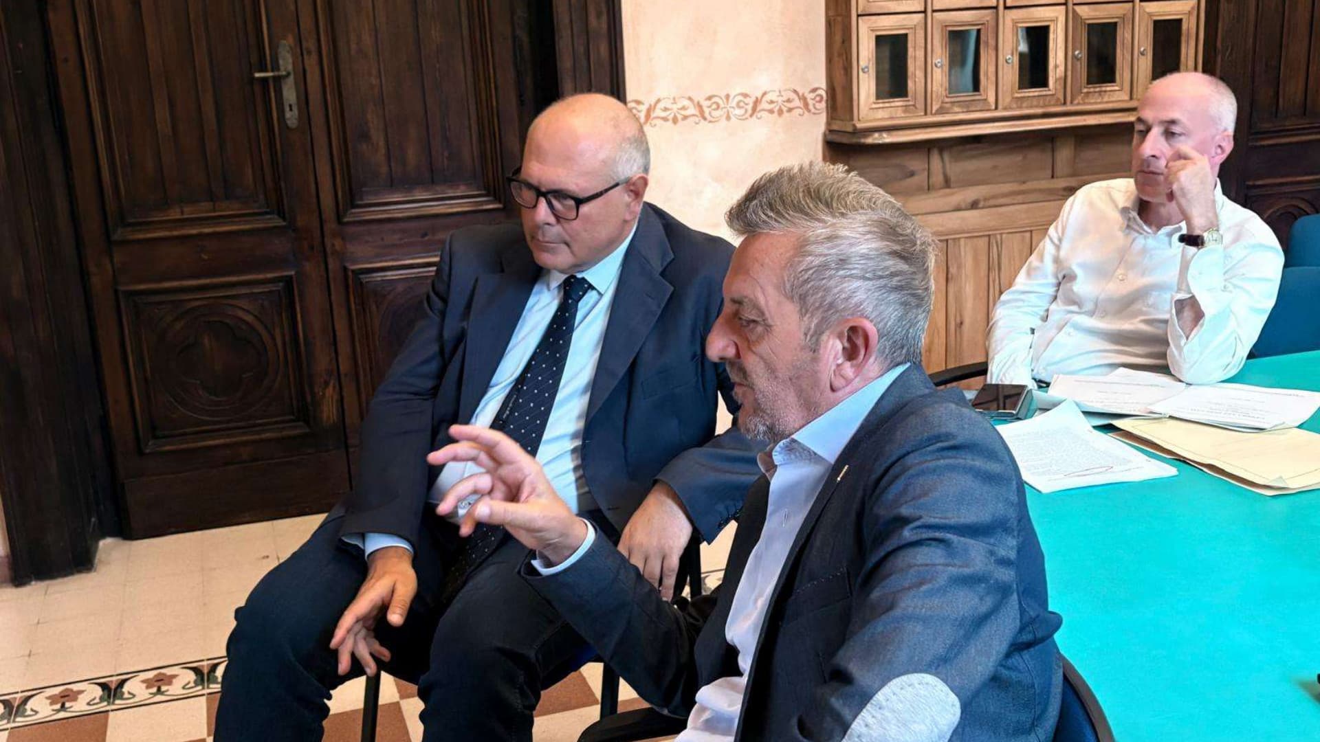 Un momento dell'incontro