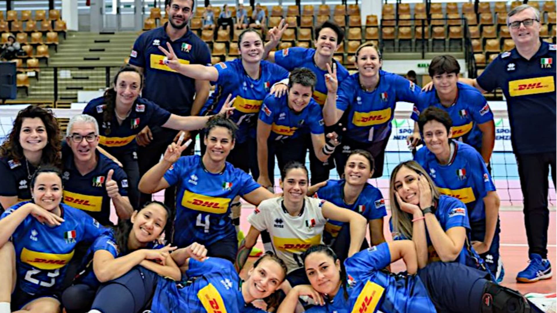 A Lanciano si sfidano le nazionali di sitting volley di Italia e Polonia