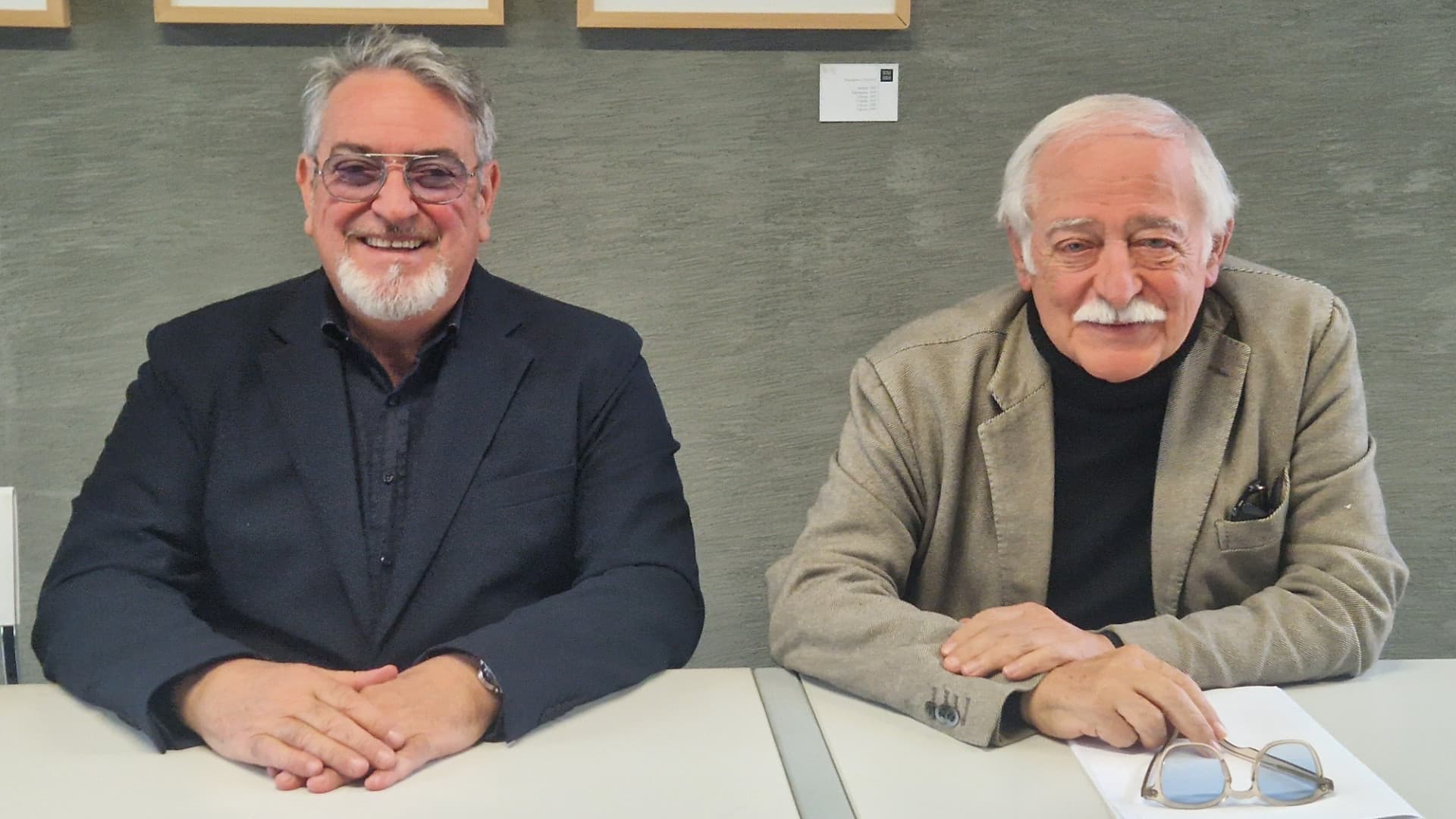 Da sinistra Luca Carosi e Piero Properzi
