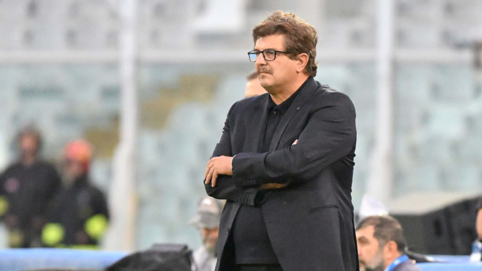 Silvio Baldini in panchina a Pescara