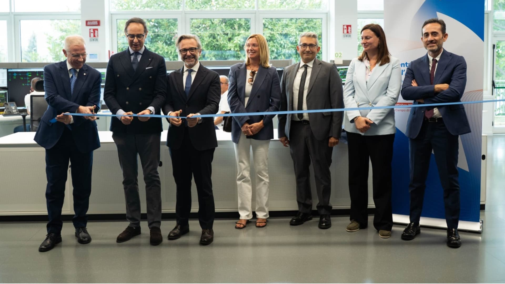 Un momento dell'inaugurazione
