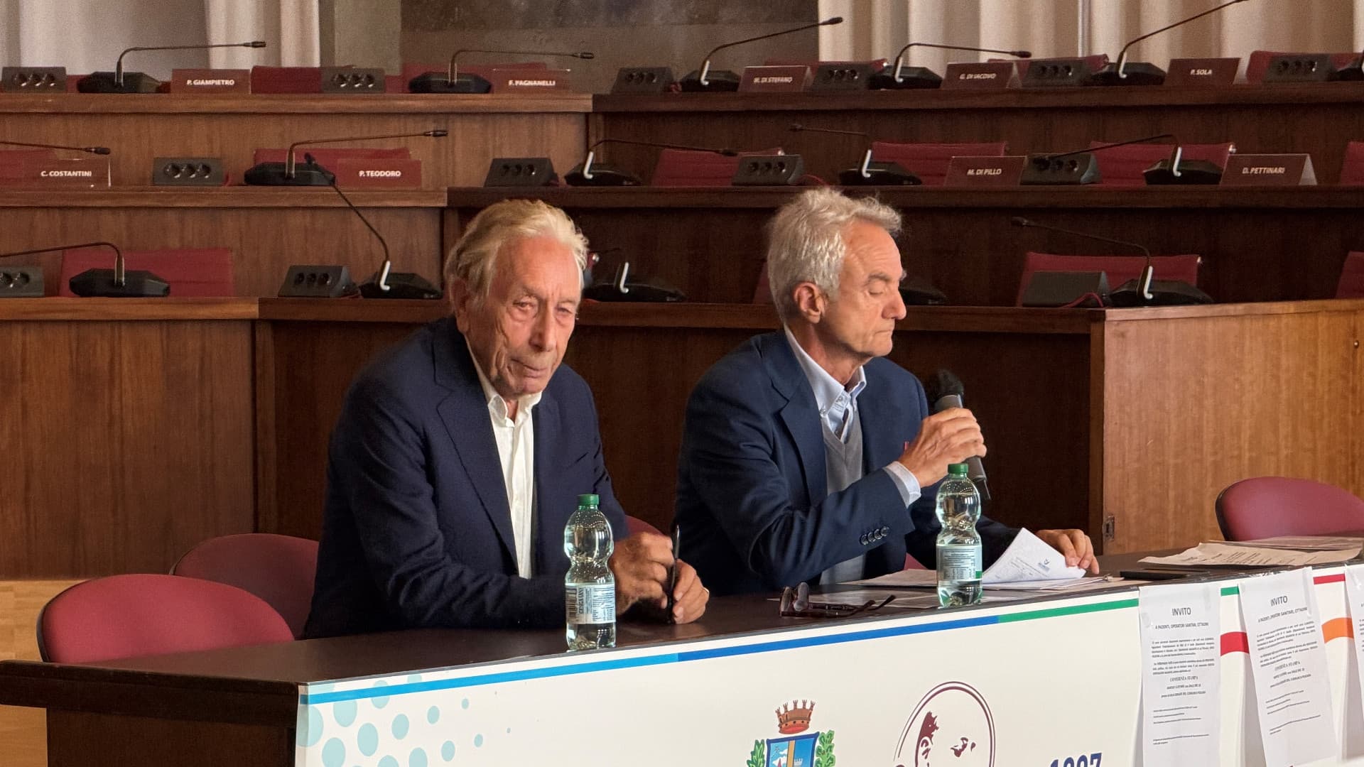 Un momento della conferenza