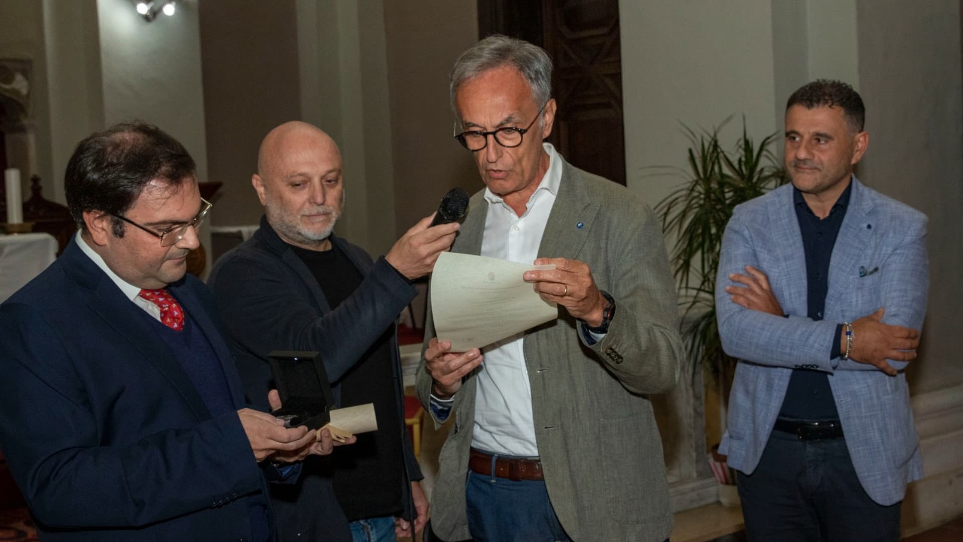 Un momento del premio