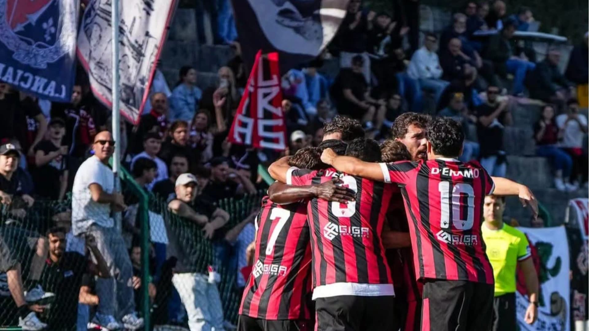 Lanciano travolto dall’Atletico Ascoli: cinque gol e una sconfitta pesante per i rossoneri