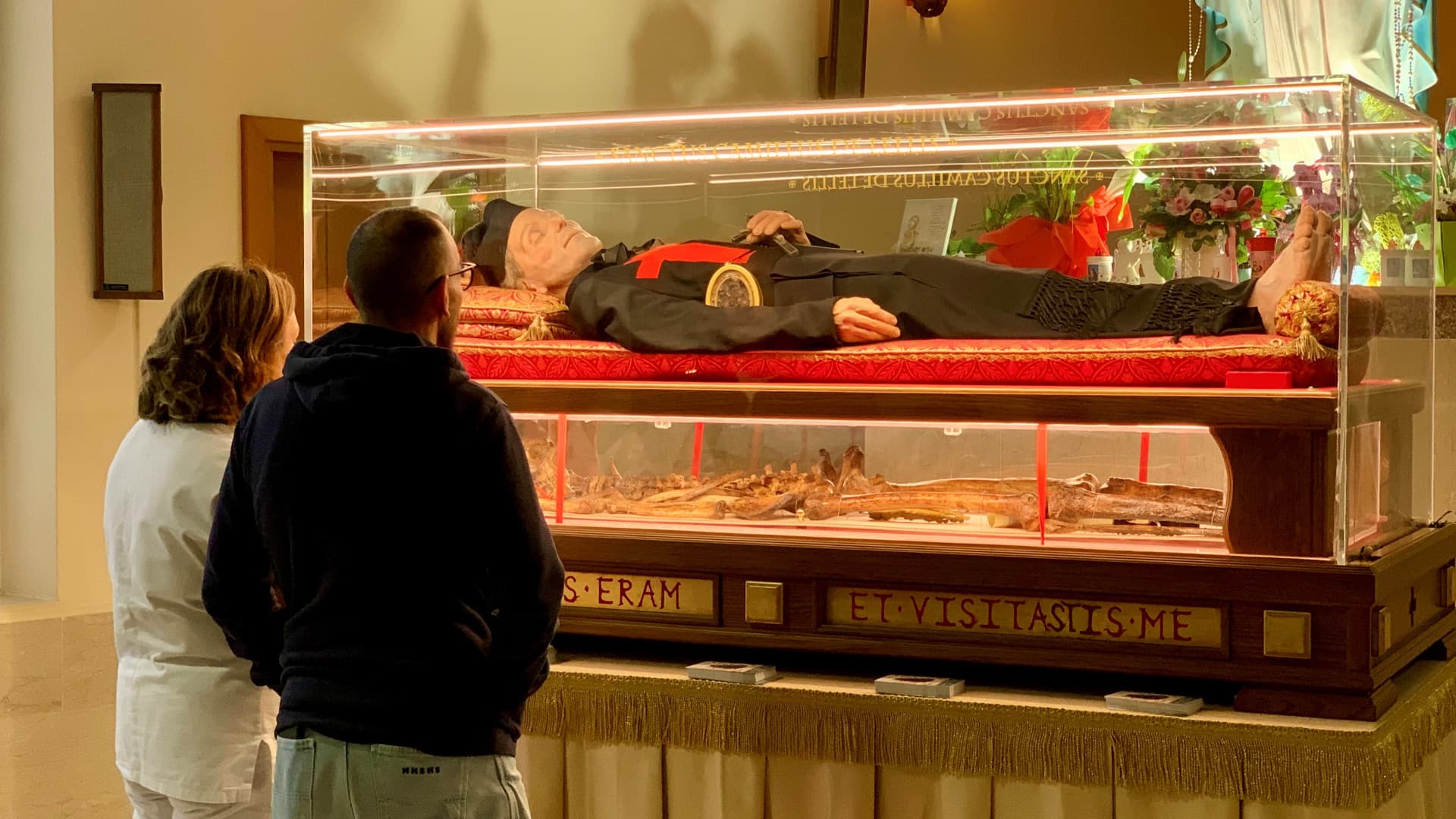 Bucchianico, le reliquie del Santo Camillo de Lellis tornano a Roma