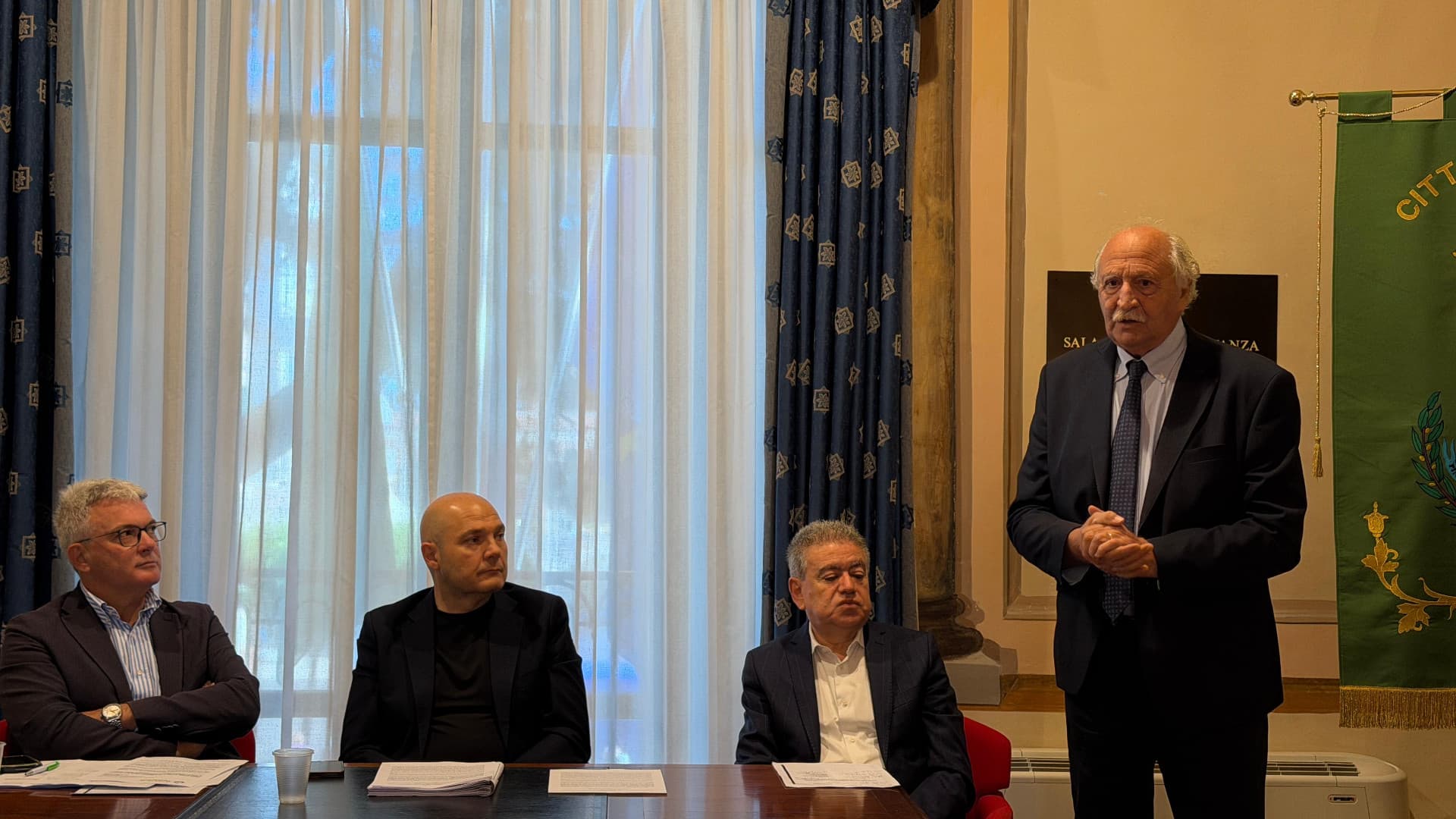 Un momento della conferenza