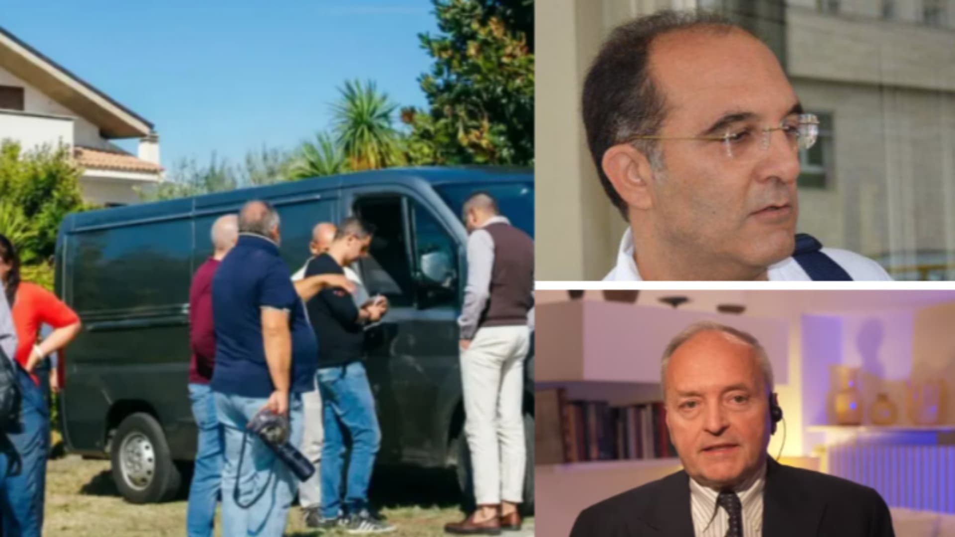 In alto l’anatomopatologo Pietro Falco e sotto il consulente Vittorio Fineschi