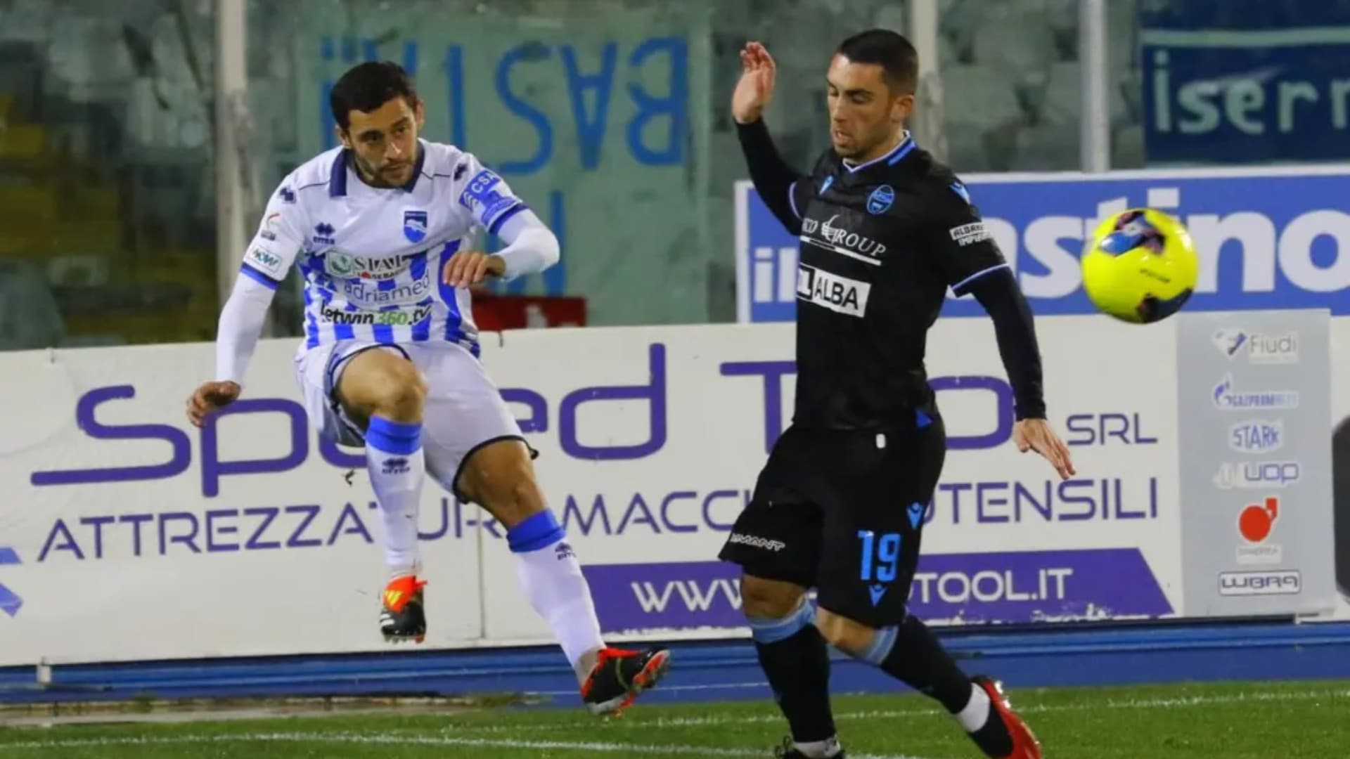 Merola in azione lo scorso campionato