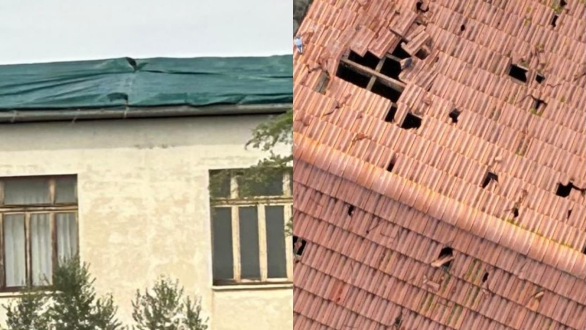 Sant’Atto, il tetto dell’asilo danneggiato dalla grandine: tre mesi dopo restano le infiltrazioni