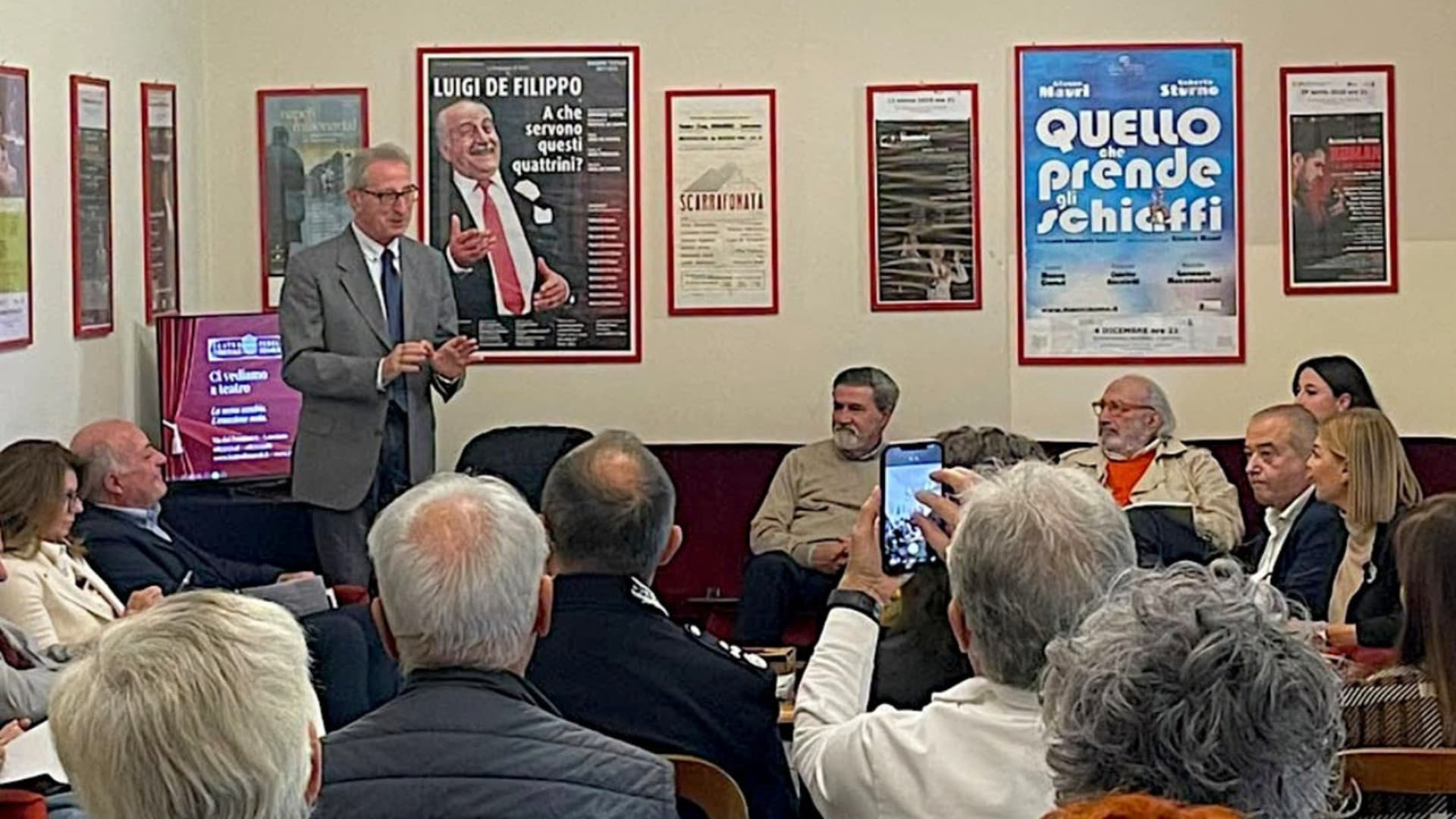 Un momento della presentazione