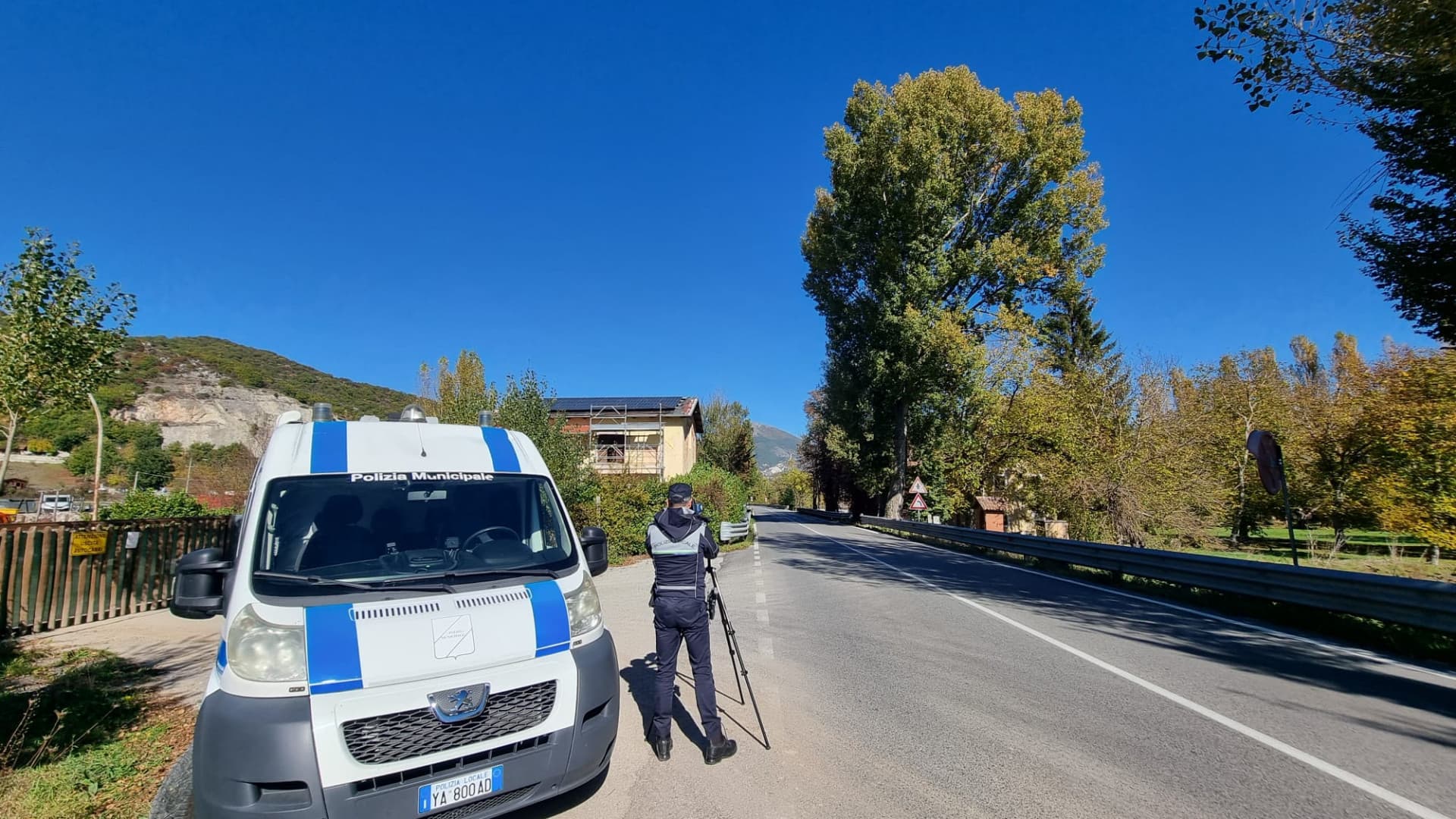 L'Aquila, strade: la Polizia locale intensifica i controlli con telelaser nelle aree più sensibili