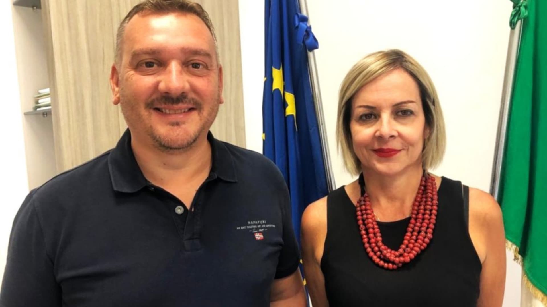 Andrea Scordella e Luciana Di Marco
