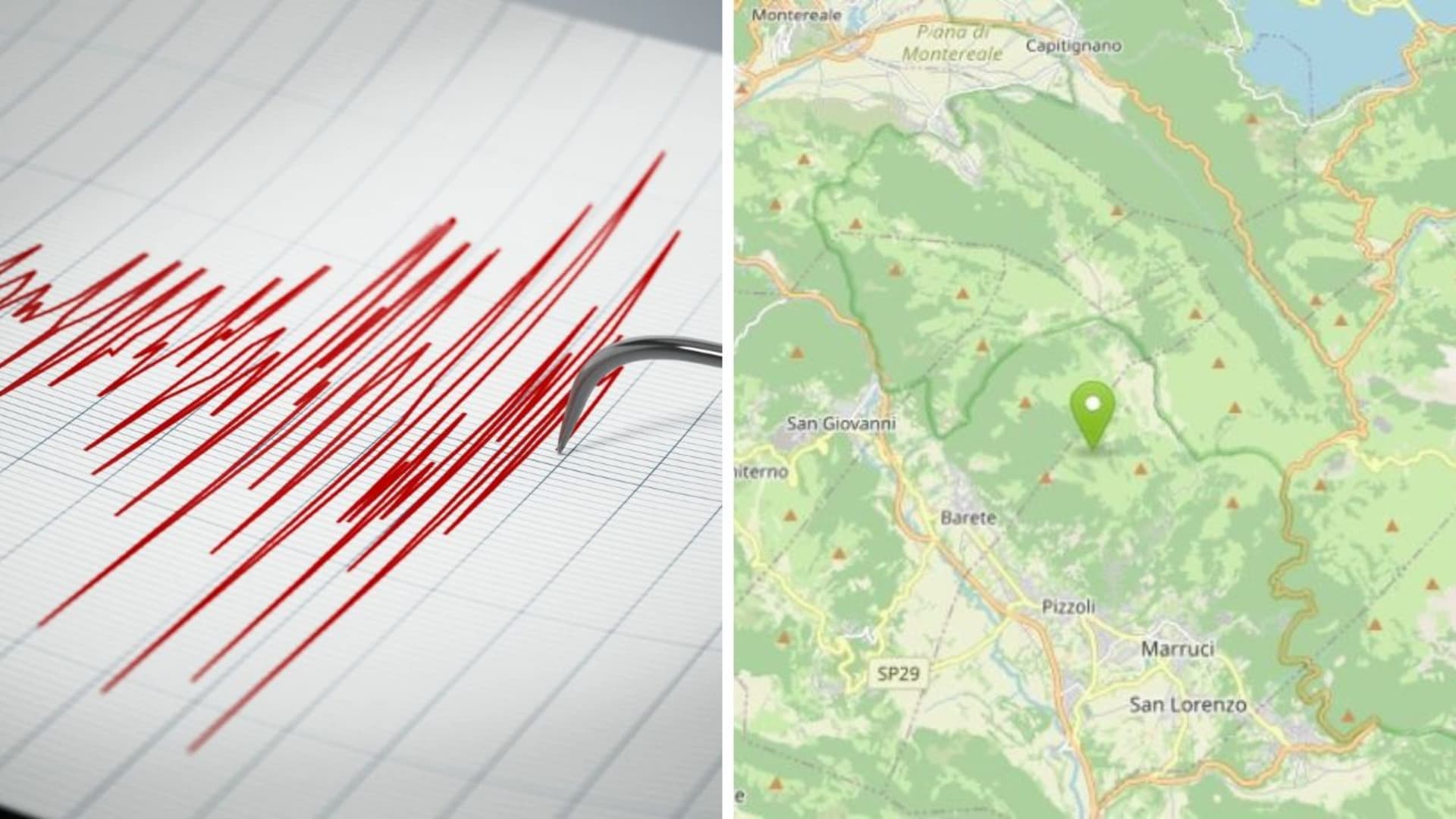 La zona (da Ingv)