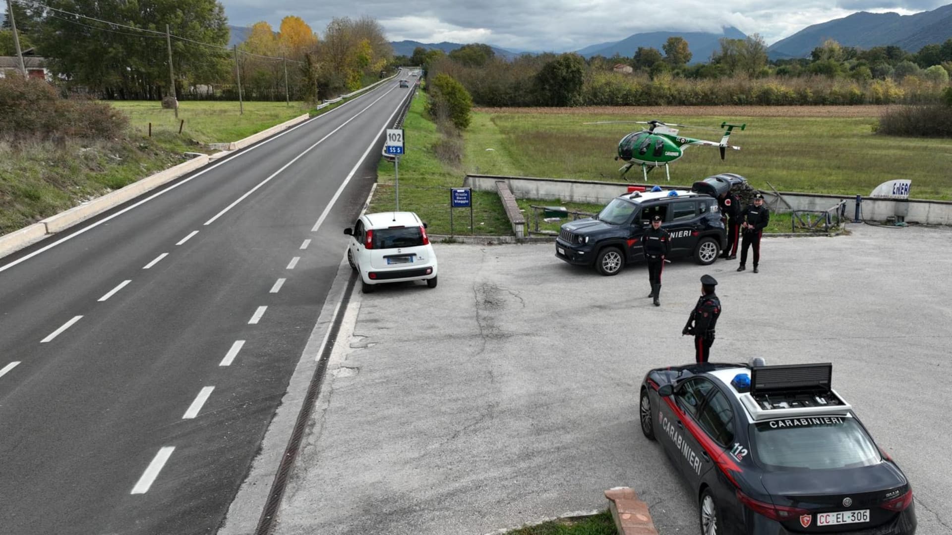 Avezzano, sorpreso a vendere cocaina: denunciato un 34enne. Controlli in Marsica anche con l’elicottero